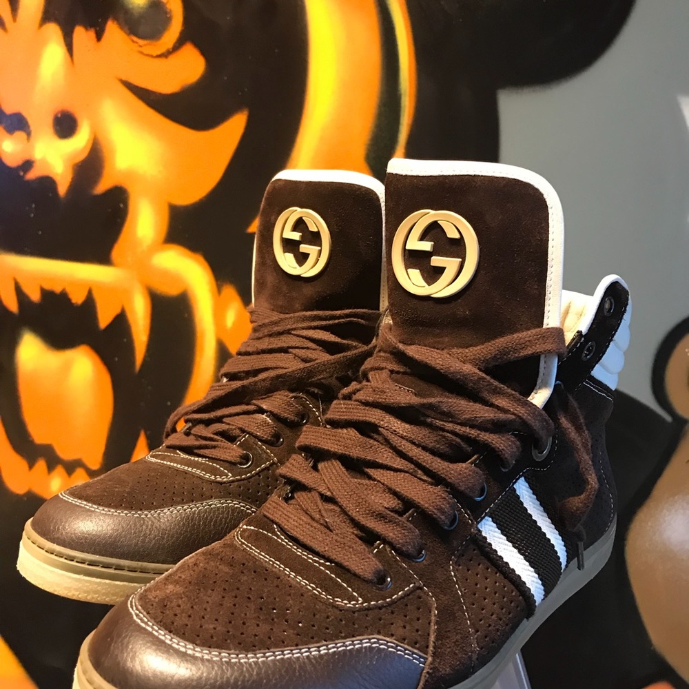Brown Gucci Sneakers